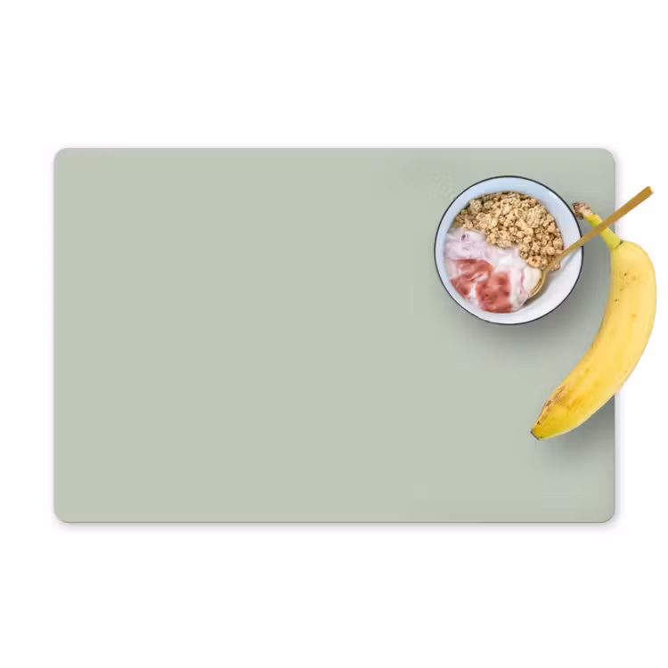 Placemat - 6 stuks - Frosted - Mint - Groen — 1