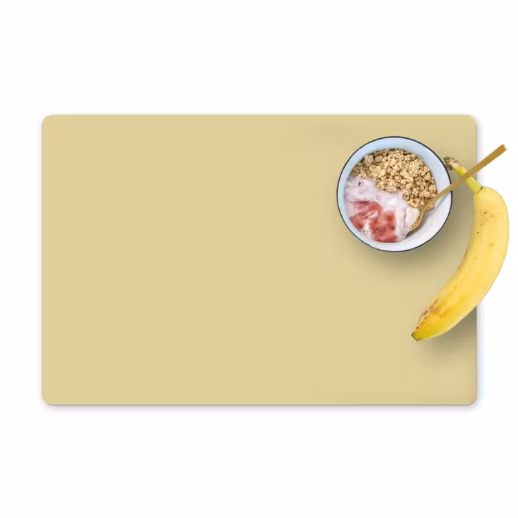 Placemat - 6 stuks - Mellow - Touch - Geel — 1