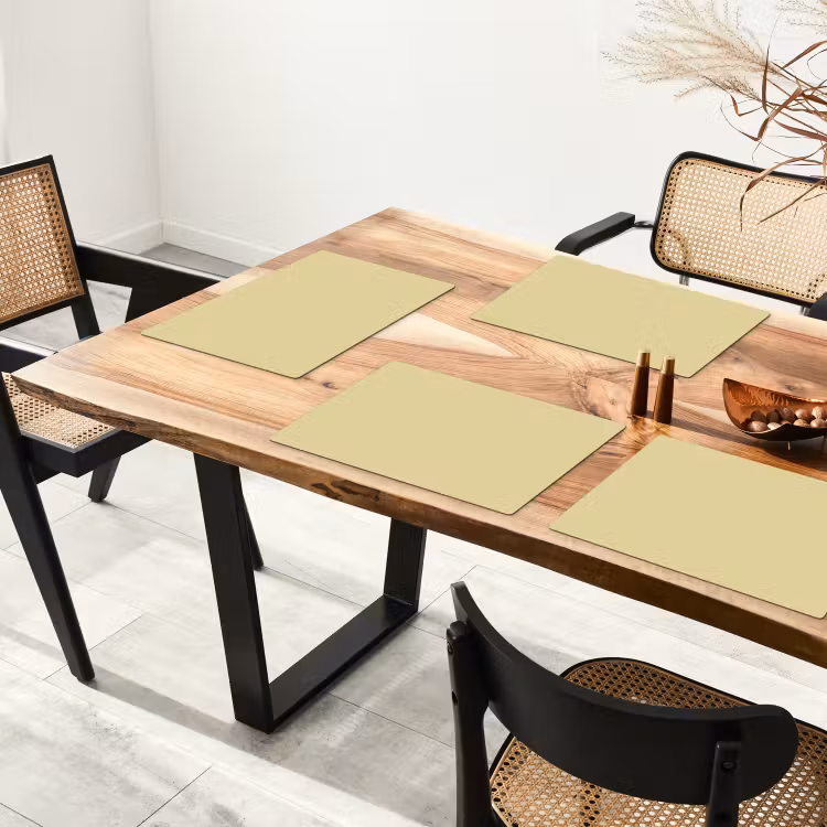 Placemat - 6 stuks - Mellow - Touch - Geel — 5