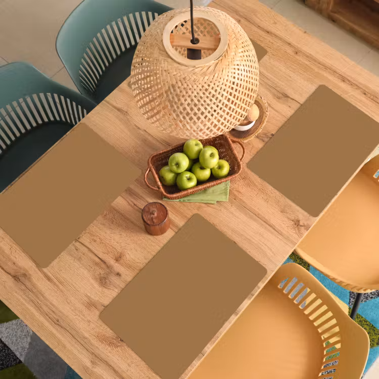 Placemat - 6 stuks - Sahara - Earth - Oranje — 6