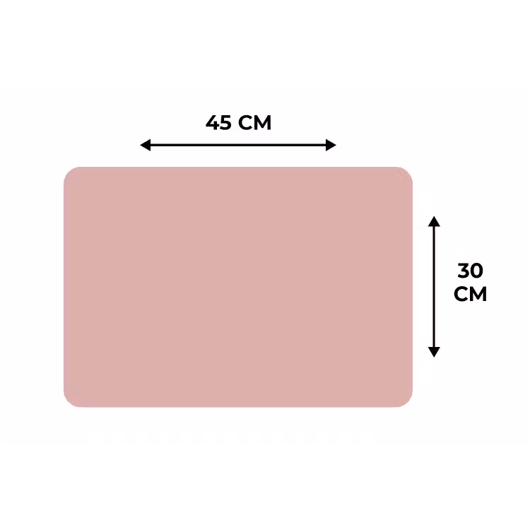 Placemat - 6 stuks - Soft - Blush - Roze — 3