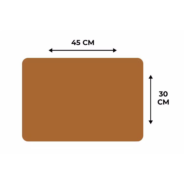 Placemat - 6 stuks - Spiced - Cinnamon - Bruin — 3