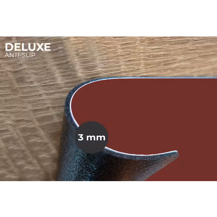 Placemat - 6 stuks - Valentine - Velvet - Rood — 4