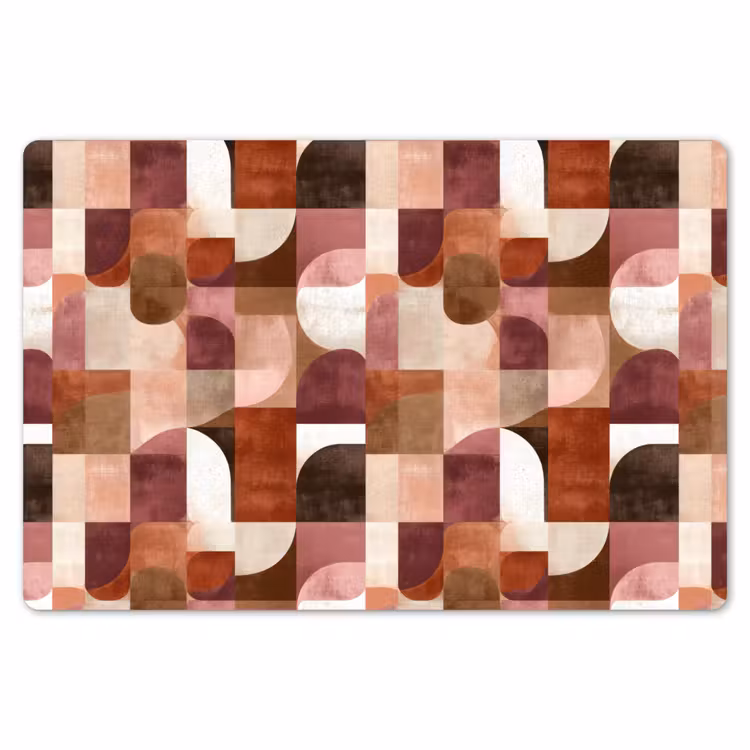 Placemat - 6 stuks - Geometrie - Modern - Retro — 7