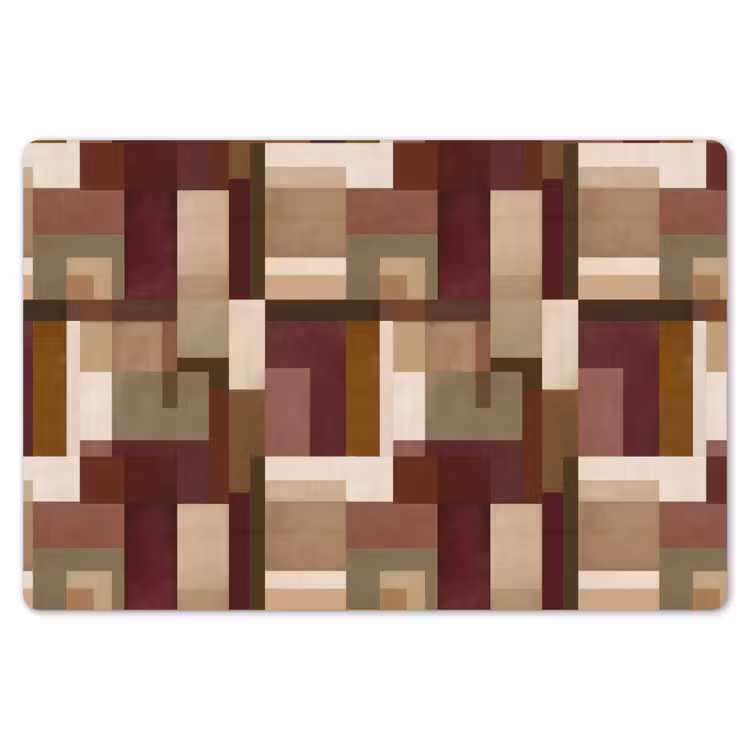 Placemat - 6 stuks - Modern - Geometrie - Kleurrijk — 7