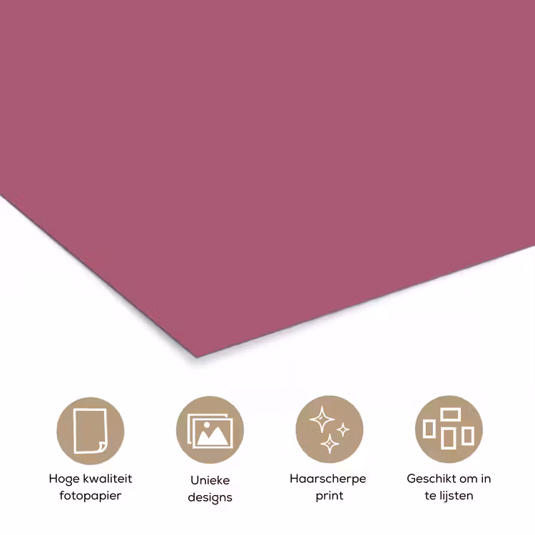 Poster - Berry - Roze -Pink — 5