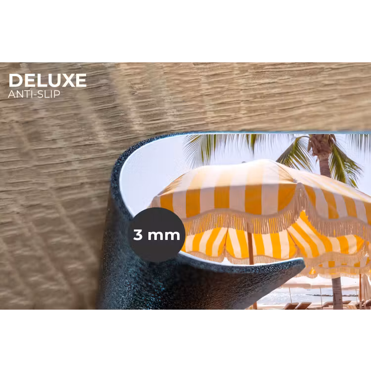Placemat - 6 stuks - Strand - Ligbedden - Vakantie - Modern - Geel — 4