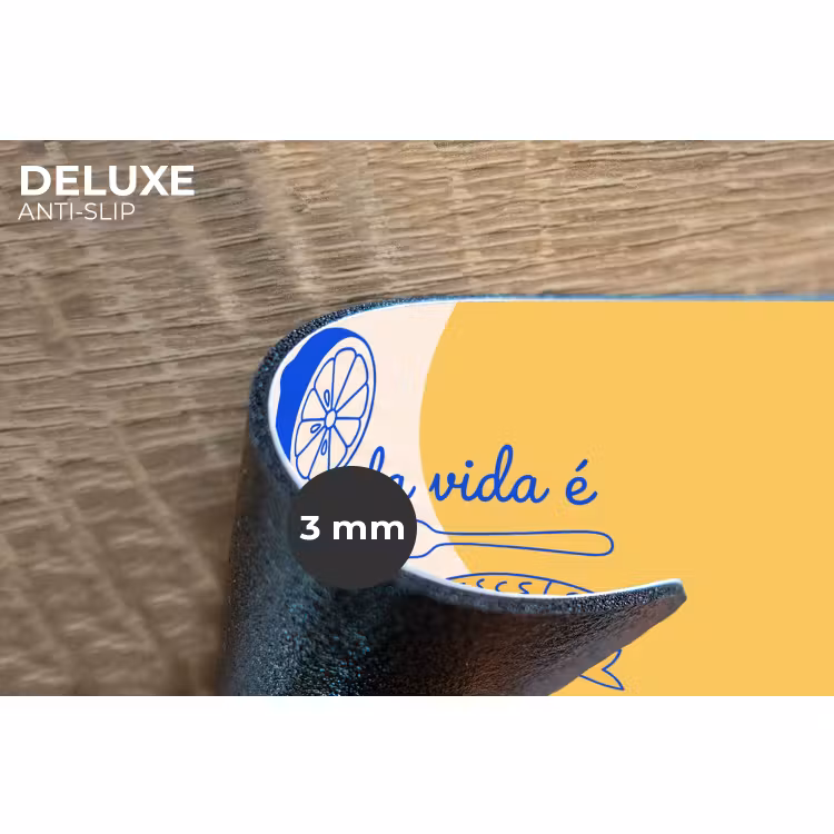 Placemat - 6 stuks - Italië - Eten - Citroen - Vis - Grafisch — 4
