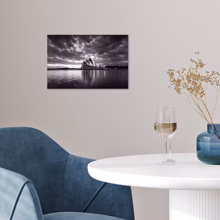 Poster - Architectuur - Water - Stad - Modern - Zwart-wit — 4