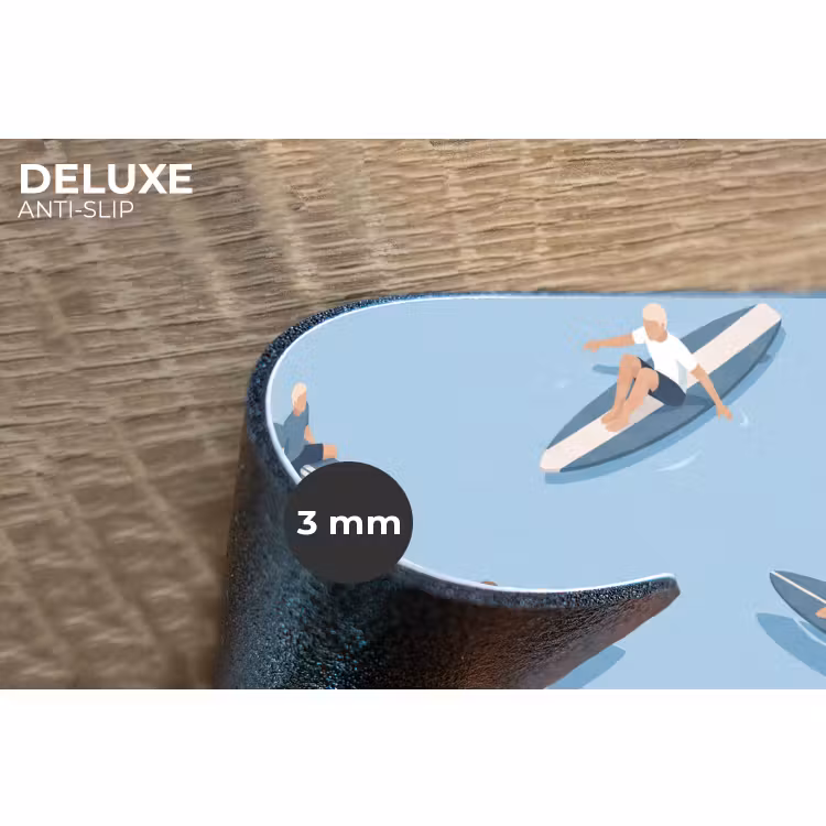 Placemat - 6 stuks - Mensen - Surfen - Water - Zomer - Illustratie — 4