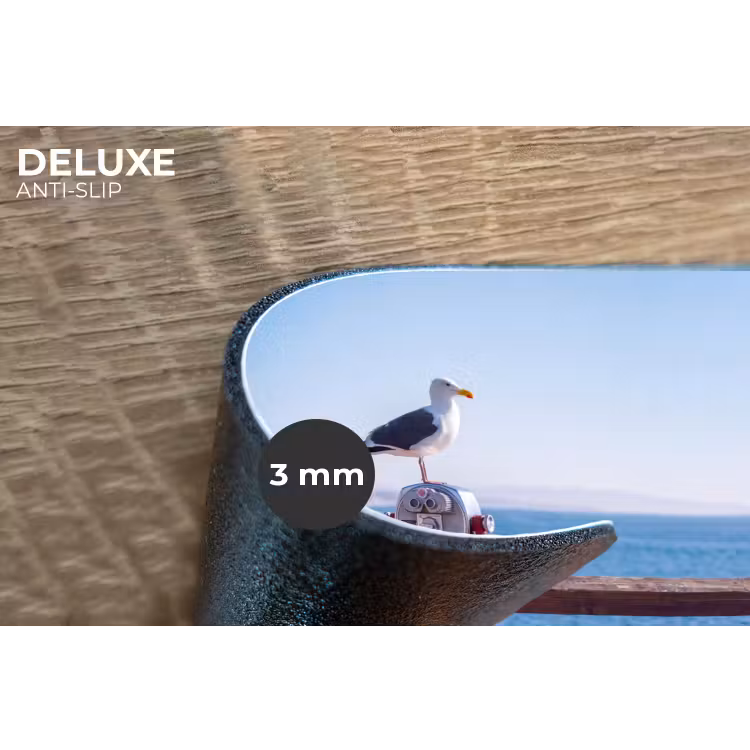 Placemat - 6 stuks - Vogel - Verrekijker - Kust - Zee - Blauw — 4
