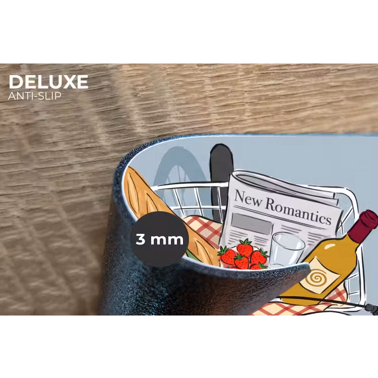Placemat - 6 stuks - Fiets - Picknick - Zomer - Illustratie — 4