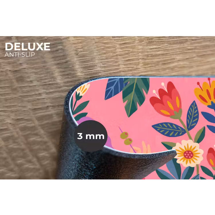 Placemat - 6 stuks - Vrouw - Cocktail - Bloemen - Modern - Roze — 4