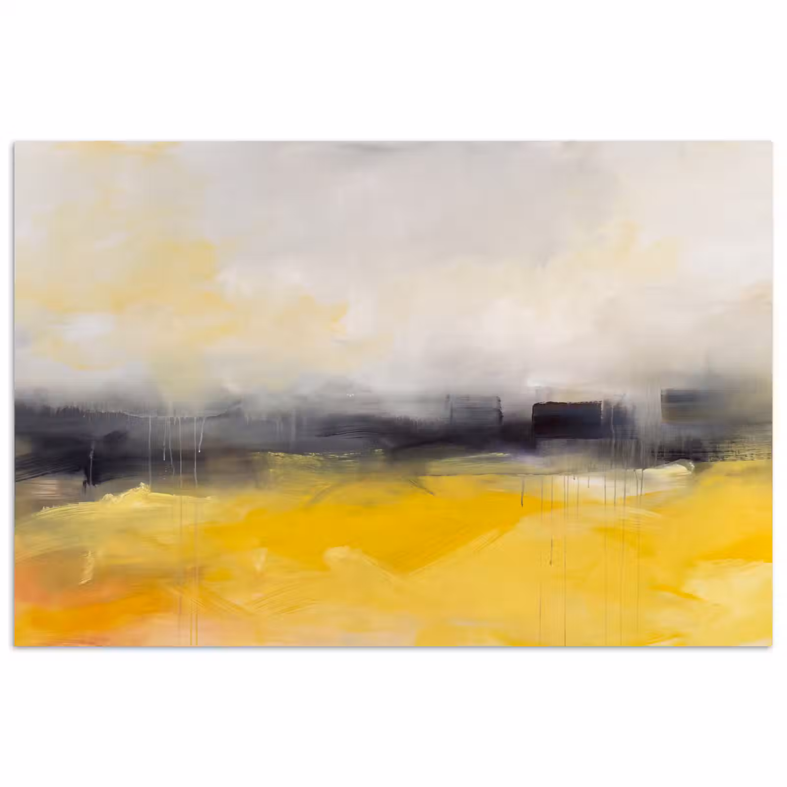 Poster - Abstract - Landschap - Modern - Geel — 1