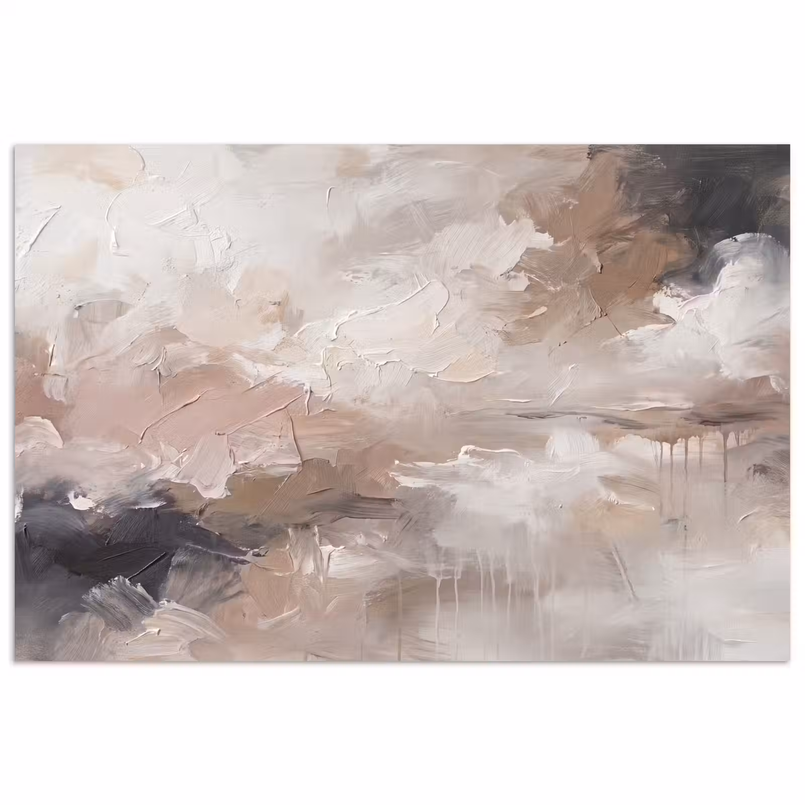 Poster - Abstract - Textuur - Kunst - Modern - Beige — 1