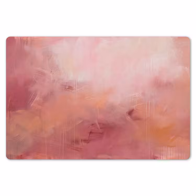 Placemat - 6 stuks - Kunst - Vloeiend - Pastel - Abstract — 7