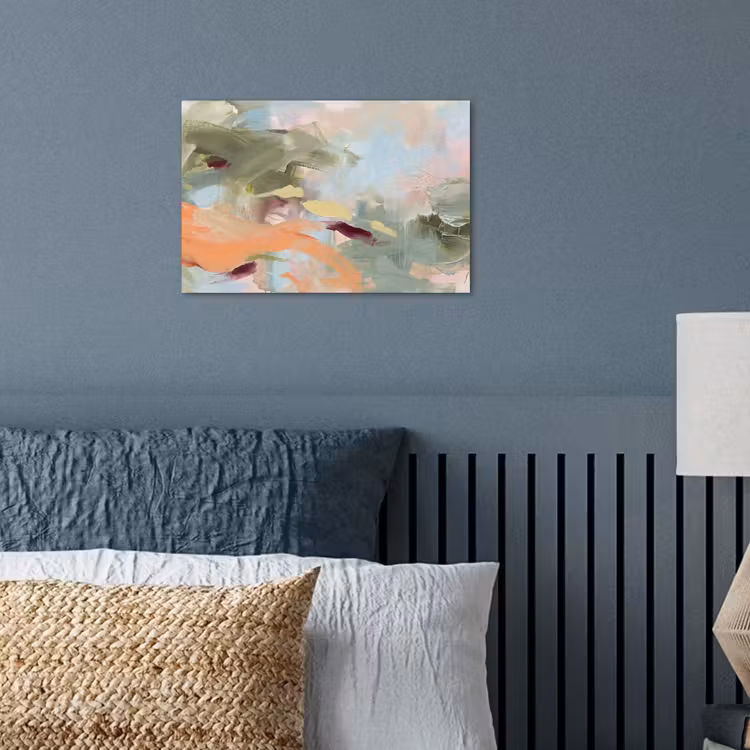 Poster - Abstract - Borstelstreken - Kunst - Modern - Pastel — 3