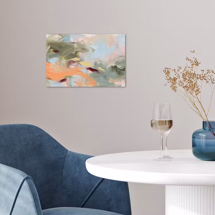 Poster - Abstract - Borstelstreken - Kunst - Modern - Pastel — 4