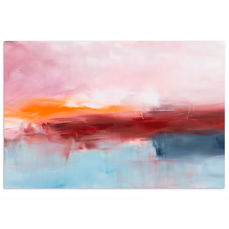 Poster - Abstract - Kleuren - Modern - Kunst - Roze — 1