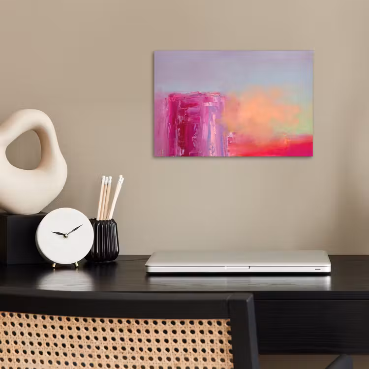 Poster - Abstract - Kleuren - Modern - Roze — 2