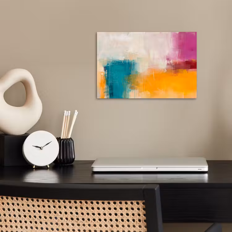 Poster - Abstract - Kleurrijk - Modern - Kunst - Oranje — 2