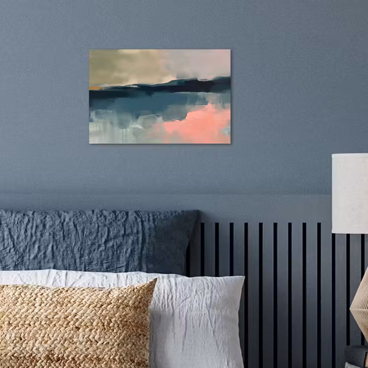 Poster - Abstract - Landschap - Kunst - Modern - Groen - Blauw — 3
