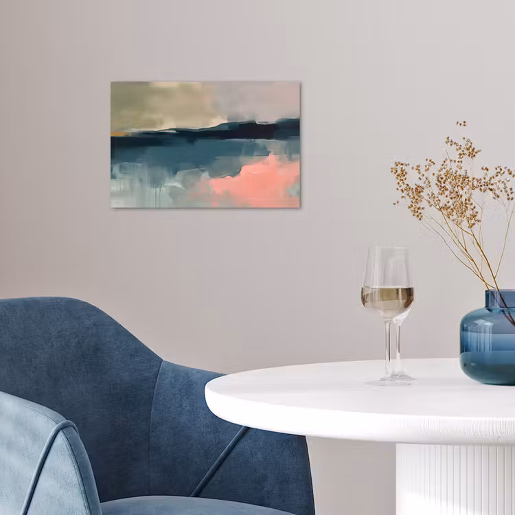 Poster - Abstract - Landschap - Kunst - Modern - Groen - Blauw — 4