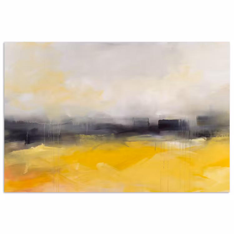 Poster - Abstract - Landschap - Modern - Geel — 1