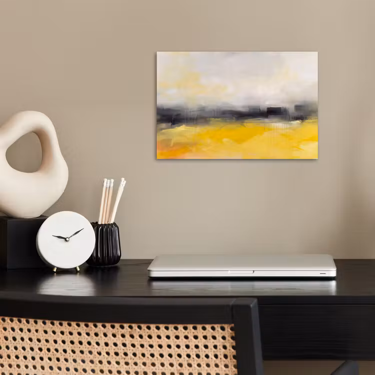 Poster - Abstract - Landschap - Modern - Geel — 2