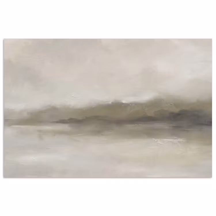 Poster - Abstract - Landschap - Nevel - Modern - Grijs — 1