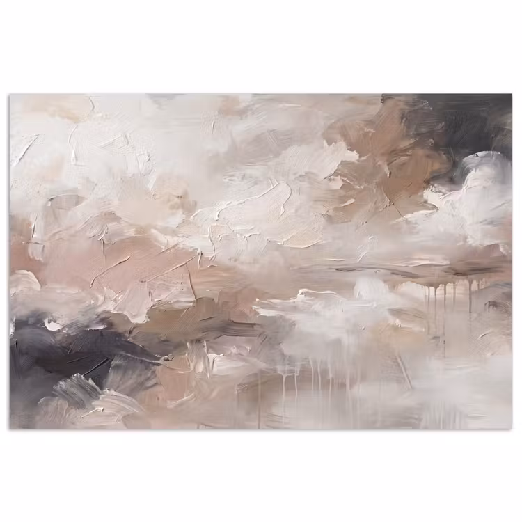Poster - Abstract - Textuur - Kunst - Modern - Beige — 1