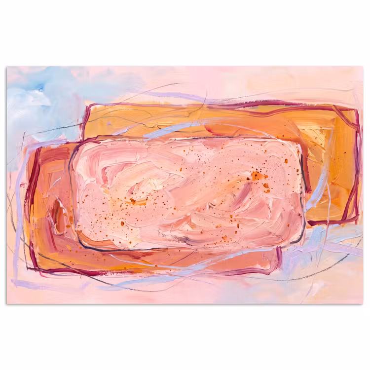 Poster - Abstract - Vormen - Modern - Roze — 1
