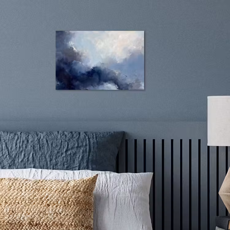 Poster - Abstract - Wolken - Modern - Blauw - Kunst — 3