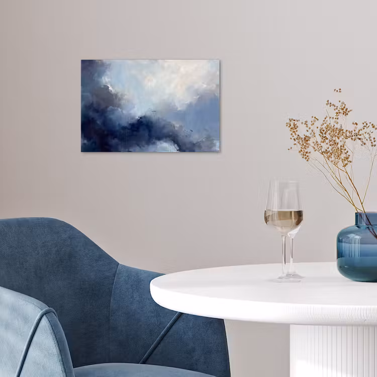 Poster - Abstract - Wolken - Modern - Blauw - Kunst — 4