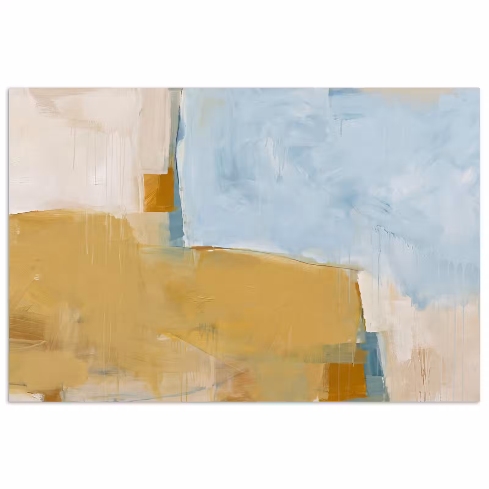 Poster - Abstract - Kleuren - Kunst - Modern - Blauw — 1