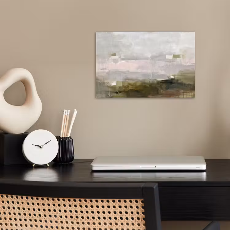 Poster - Abstract - Gelaagd - Kunst - Modern - Grijs-Groen — 2