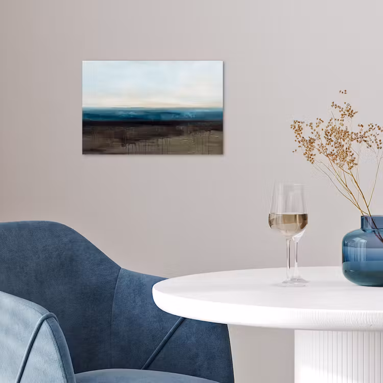 Poster - Abstract - Landschap - Horizon - Blauw - Modern — 4
