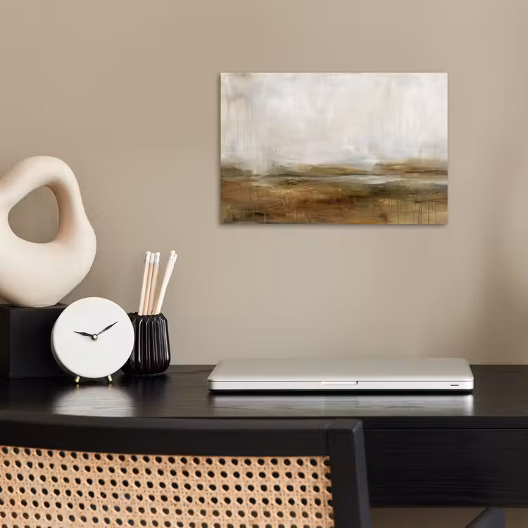 Poster - Abstract - Landschap - Natuur - Beige - Bruin — 2