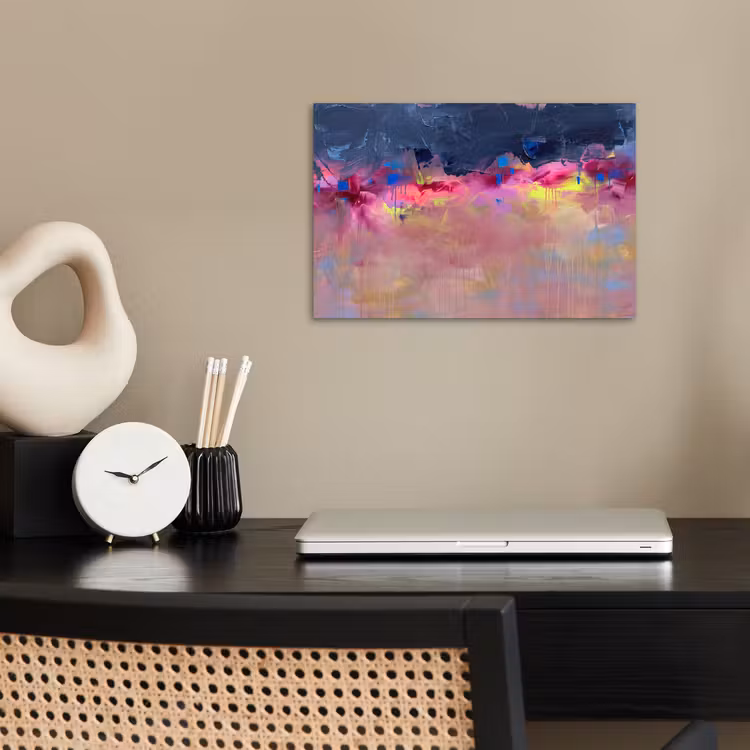 Poster - Abstract - Textuur - Kleuren - Modern - Roze — 2