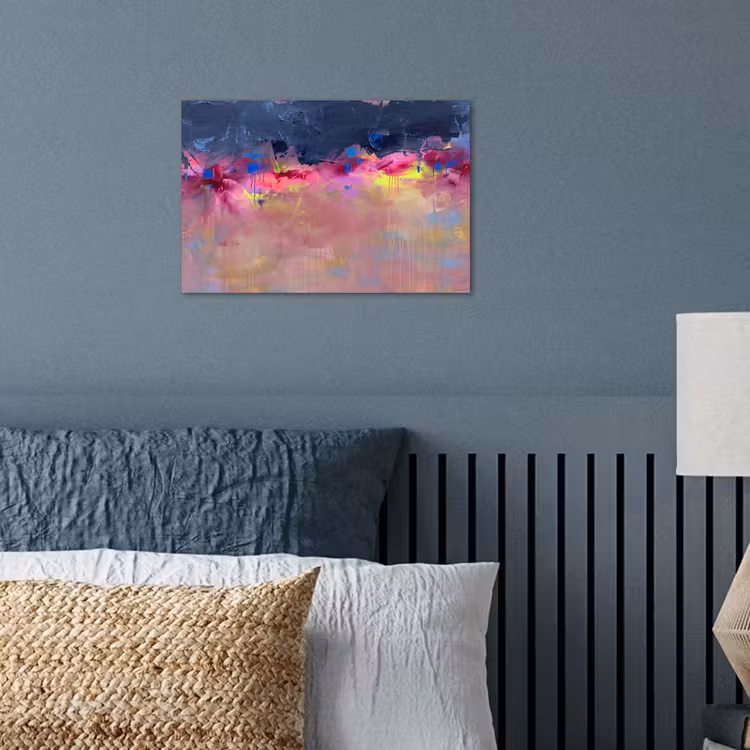 Poster - Abstract - Textuur - Kleuren - Modern - Roze — 3