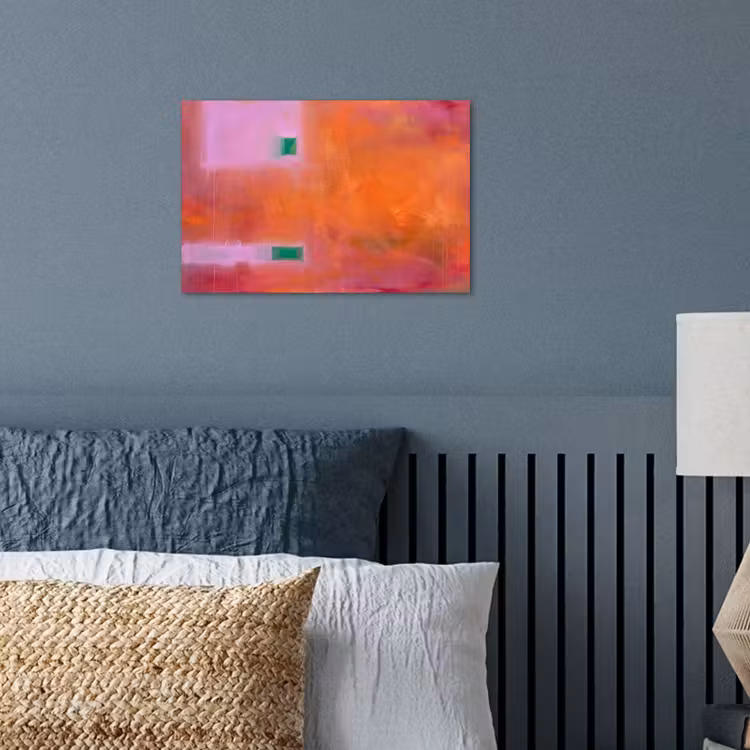 Poster - Abstract - Vlakken - Kunst - Modern - Oranje — 3