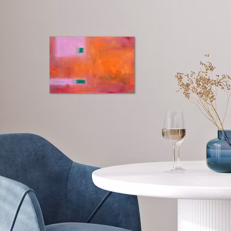 Poster - Abstract - Vlakken - Kunst - Modern - Oranje — 4