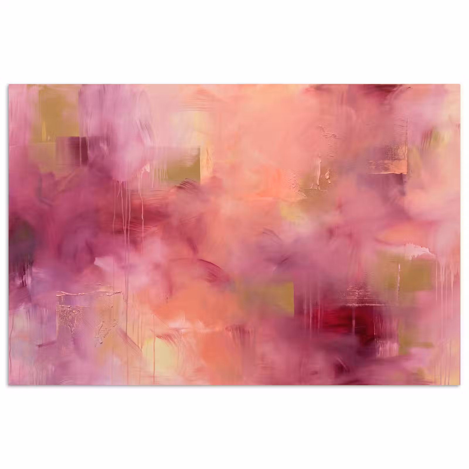 Poster - Abstract - Kleuren - Modern - Roze - Paars — 1