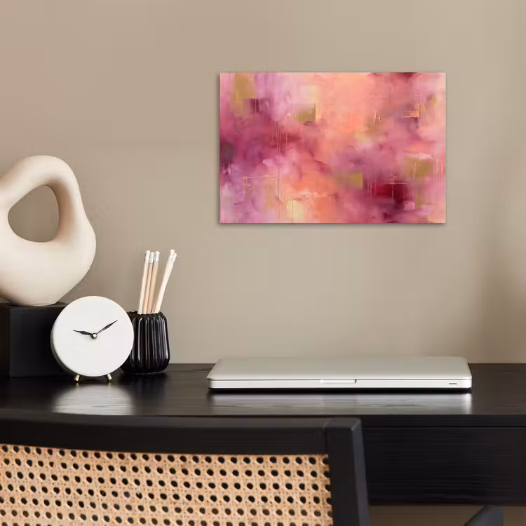Poster - Abstract - Kleuren - Modern - Roze - Paars — 2