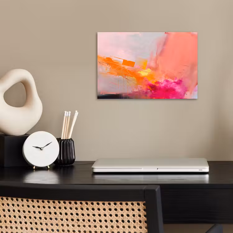 Poster - Abstract - Kleurrijk - Modern - Roze — 2