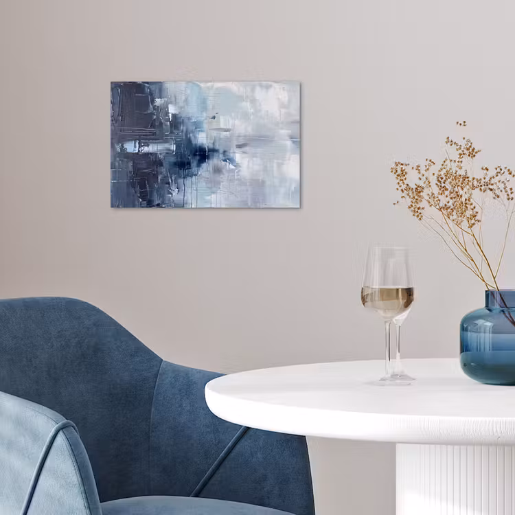 Poster - Abstract - Textuur - Kunst - Modern - Blauw — 4