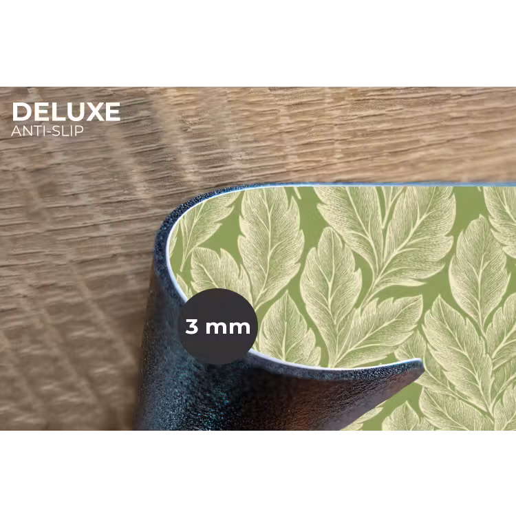 Placemat - 6 stuks - Groen - Botanisch - Bladeren - Vintage - Patroon — 4