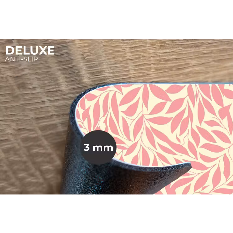 Placemat - 6 stuks - Roze - Bladeren - Dynamisch - Patroon — 4