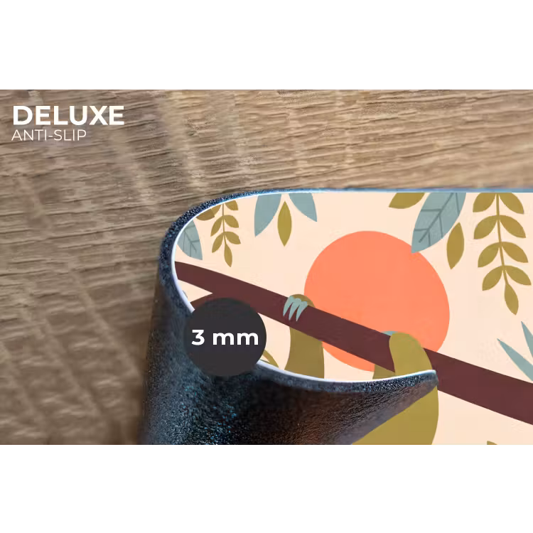 Placemat - 6 stuks - Dieren - Moeder - Baby - Natuur - Groen — 4