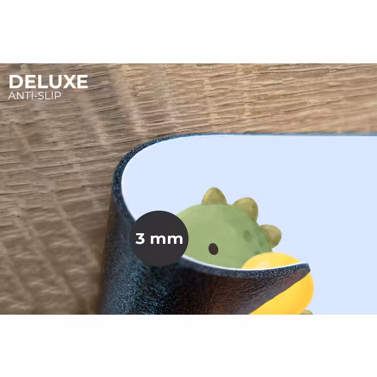 Placemat - 6 stuks - Dinosaurus - Ballon - Kinderkamer - Illustratie - Groen — 4